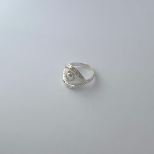 EYE RING SILVER