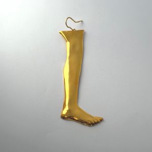 LEG EARRING GOLD